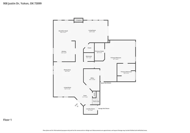 2nd image of 908 N Justin Dr, Yukon, OK 73099 | MLS# 1236655