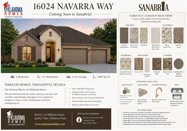 5th image of 16024 Navarra Wy, Oklahoma City, OK 73170 | MLS# 1236867