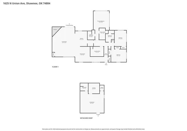 2nd image of 1625 N Union Ave, Shawnee, OK 74804 | MLS# 1237481