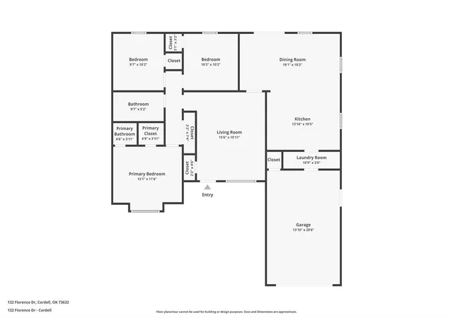 Homes for sale in Cordell, OK | 132 Florence Dr, Cordell, OK 73632 | MLS# 1238070