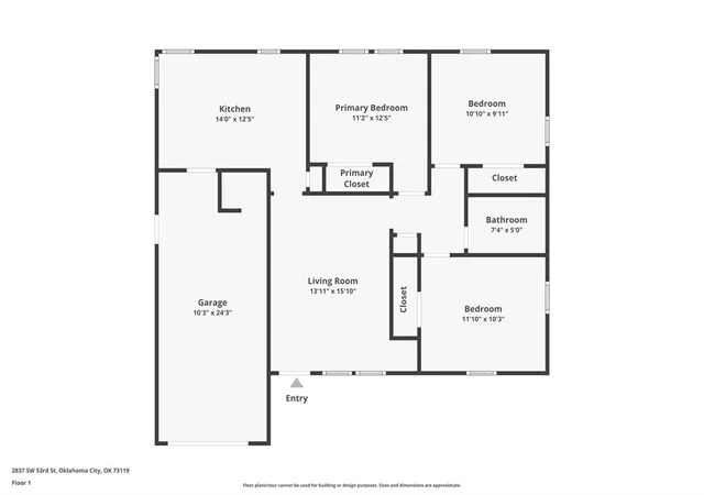 Photo 2 of Single family home for sale at 2837 Sw 53rd Street, Oklahoma City, OK 73119 | MLS# 1238306 | Listing updated on 2026-07-08