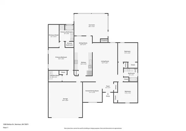 Photo 38 of Sale Pending at 1208 Melisa Dr, Norman, OK 73071 | MLS# 1239625 | Listing updated on 2026-08-28