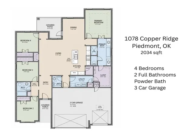 Photo 2 of Single family home for sale at 1078 Copper Ridge Cir, Piedmont, OK 73078 | MLS# 1240612 | Listing updated on 2026-08-10