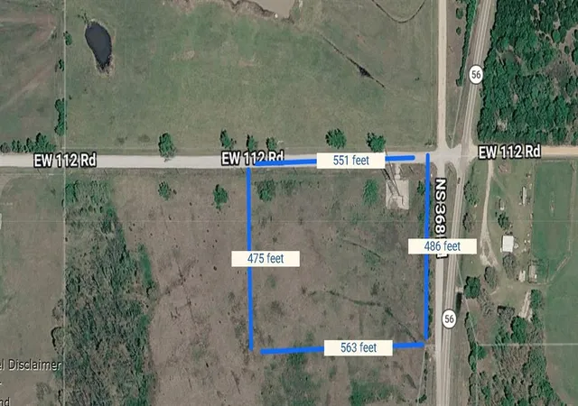 3rd image of 0000 Ns 368 Rd And Ew 112 Rd #3, Okemah, OK 74859 | MLS# 1240737