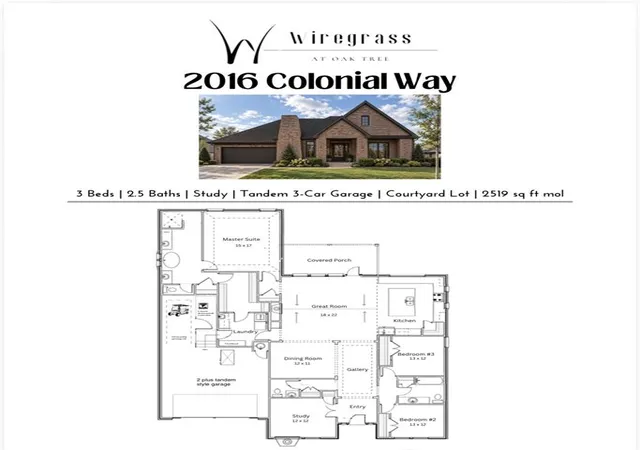 Photo 2 of Single family home for sale at 2016 Colonial Way, Edmond, OK 73025 | MLS# 1241454 | Listing updated on 2026-10-22