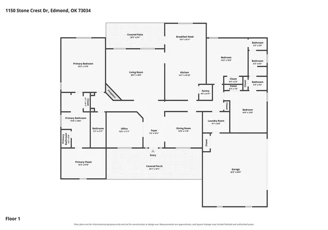 50th image of 1150 Stone Crest Dr, Edmond, OK 73034 | MLS# 1242162