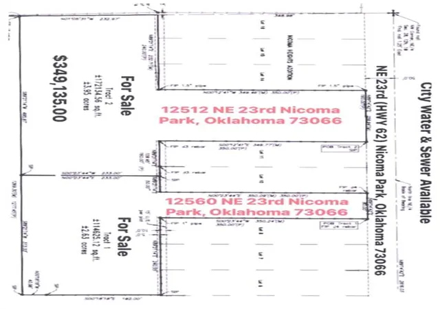 Photo 2 of Land for sale at 12512 Ne 23rd Street, Choctaw, OK 73020 | MLS# 1242967 | Listing updated on 2026-08-13