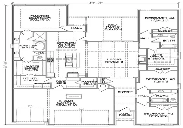 2nd image of 15313 Starlight Ln, Oklahoma City, OK 73078 | MLS# 1242981