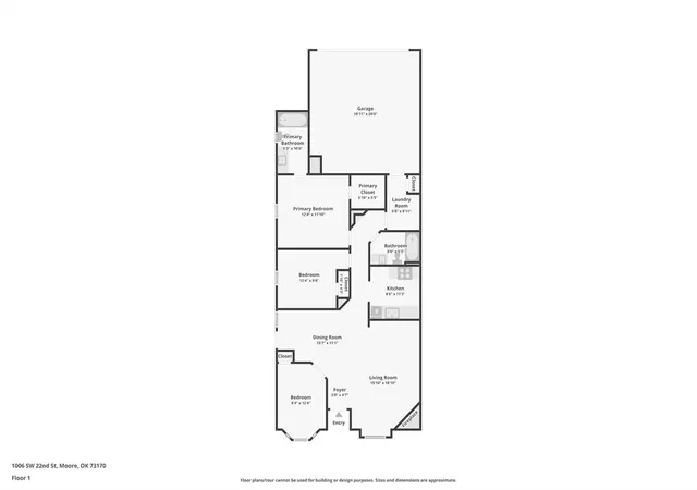 25th image of 1006 Sw 22nd St, Moore, OK 73160 | MLS# 1243426