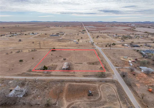 Photo 3 of Land for sale at S Stephenson St (kenneth O'neal Dr)/ E 3rd St, Hobart, OK 73651 | MLS# 1244485 | Listing updated on 2026-08-15