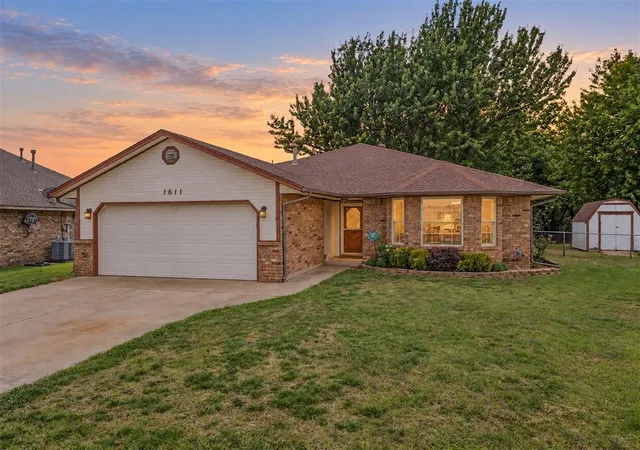 Photo 1 of Single family home for sale at 1611 N Orchard Ter, Mustang, OK 73064 | MLS# 1244902 | Listing updated on 2026-10-04