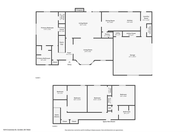 3rd image of 1619 Crestview Dr, Cordell, OK 73632 | MLS# 1244955