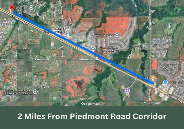 Photo 4 of Land for sale at 13433 NW Expressway, Piedmont, OK 73078 | MLS# 1244986 | Listing updated on 2026-08-18