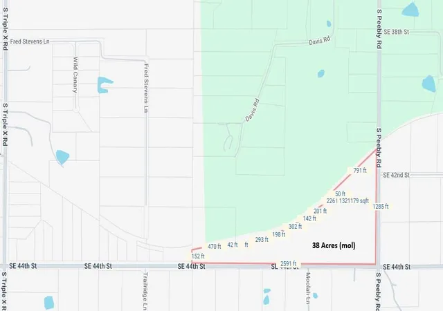Photo 2 of Land for sale at 0000 NW Cor Of SE 44th & S Peebly, Newalla, OK 74857 | MLS# 1245243 | Listing updated on 2026-08-20