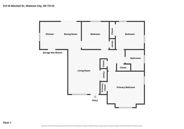 22nd image of 913 W Mitchell Dr, Oklahoma City, OK 73110 | MLS# 1245313
