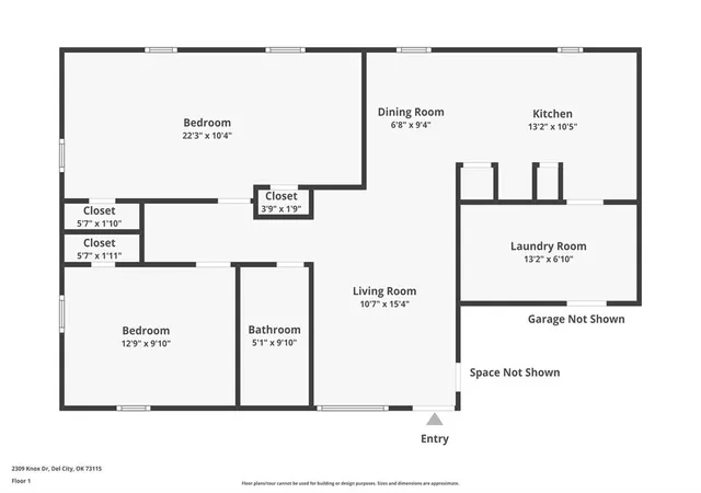 Photo 3 of Single family home for sale at 2305 Knox Dr, Oklahoma City, OK 73115 | MLS# 1246446 | Listing updated on 2026-08-30