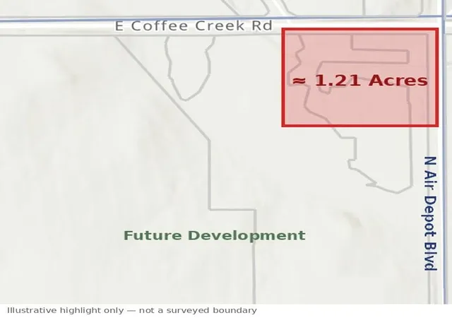 Land for sale at N Air Depot Blvd, Edmond, OK 73034 | MLS# 1247678