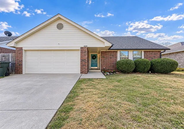 Photo 1 of Single family home for sale at 420 Crest Pl, Norman, OK 73071 | MLS# 1248313 | Listing updated on 2026-10-07