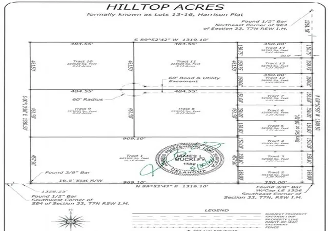 Photo 2 of Land for sale at 2180 Hilltop Ln, Blanchard, OK 73010 | MLS# 1248931 | Listing updated on 2026-09-15