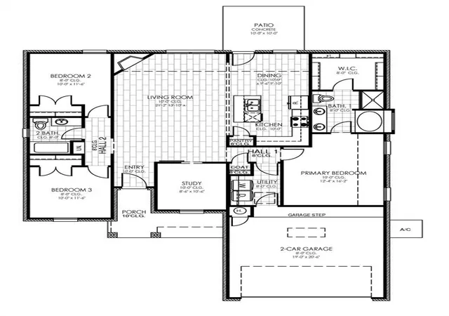 Photo 2 of Single family home for sale at 1824 Pin Cherry Ln, Oklahoma City, OK 73160 | MLS# 1249521 | Listing updated on 2026-09-18