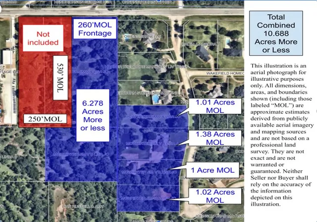 Photo 3 of Land for sale at Wakefield Ln, Choctaw, OK 73020 | MLS# 1249540 | Listing updated on 2026-09-17