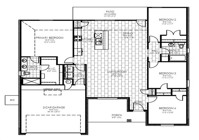 Photo 2 of Single family home for sale at 11448 Sw 11th Street, Yukon, OK 73099 | MLS# 1249645 | Listing updated on 2026-09-23
