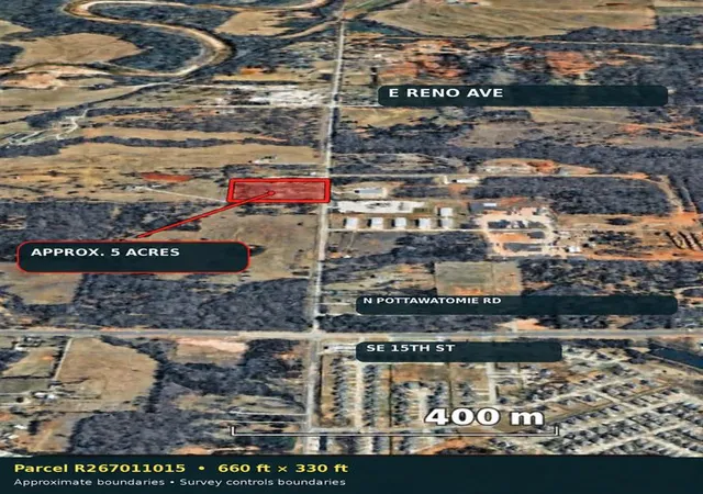 Land for sale at SE 15th Street, Harrah, OK 73045 | MLS# 1250359