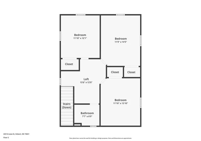 Photo 2 of Single family home for sale at 423 N Lowe St, Hobart, OK 73651 | MLS# 1251044 | Listing updated on 2026-09-26