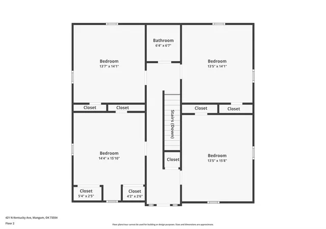 Photo 2 of Single family home for sale at 421 N Kentucky Ave, Mangum, OK 73554 | MLS# 1252149 | Listing updated on 2026-10-18