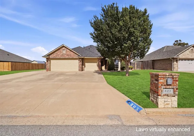 Single family home for sale at 805 Candace Ln, Altus, OK 73521 | MLS# 1252194