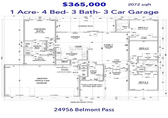 Single family home for sale at 24956 Belmont Pass, Cashion, OK 73016 | MLS# 1252265