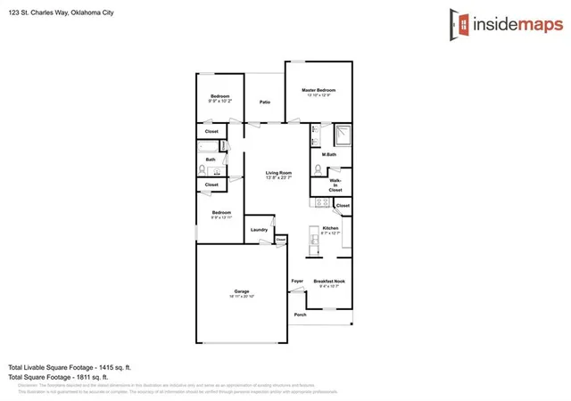 Photo 3 of Single family home for sale at 123 Saint Charles Way, Oklahoma City, OK 73130 | MLS# 1252742 | Listing updated on 2026-10-08