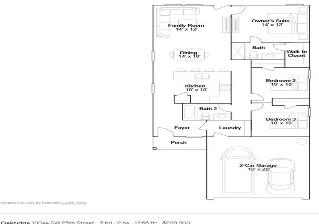 Photo 2 of Single family home for sale at 2000 Chestnut Oak Ct, Oklahoma City, OK 73128 | MLS# 1253030 | Listing updated on 2026-10-10