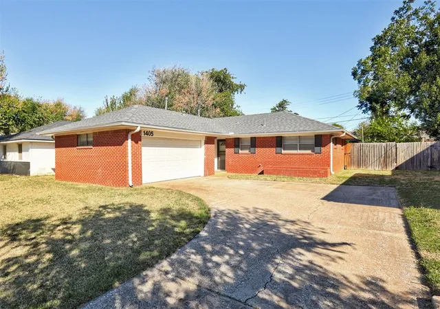 Photo 1 of Single family home for sale at 1405 Nw 102nd Street, Oklahoma City, OK 73114 | MLS# 1253044 | Listing updated on 2026-10-10
