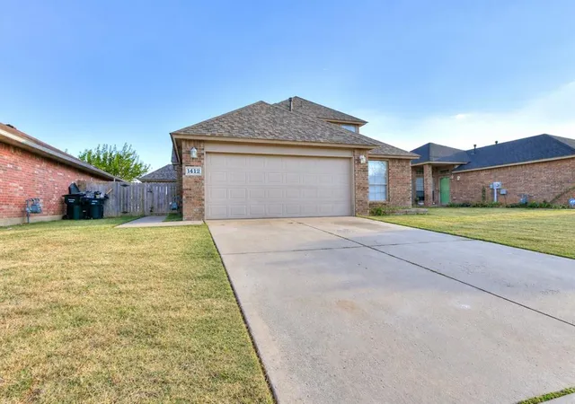 Single family home for sale at 1412 SW 24th Street, Moore, OK 73170 | MLS# 1253180