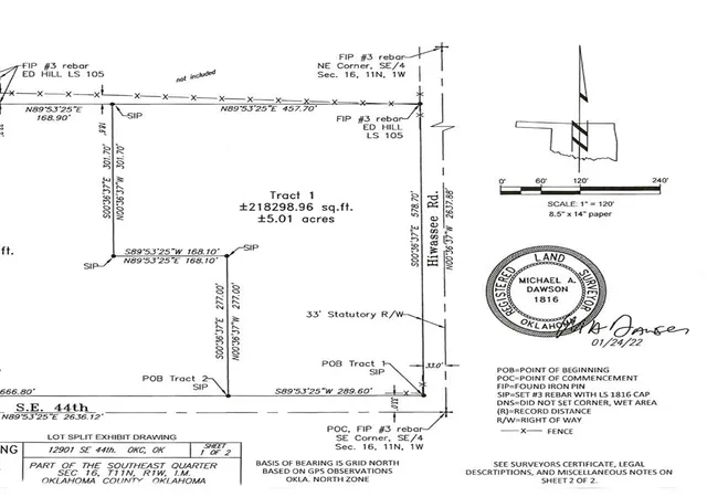 Photo 3 of Land for sale at 12905 Se 44th Street, Choctaw, OK 73020 | MLS# 1254140 | Listing updated on 2026-10-17