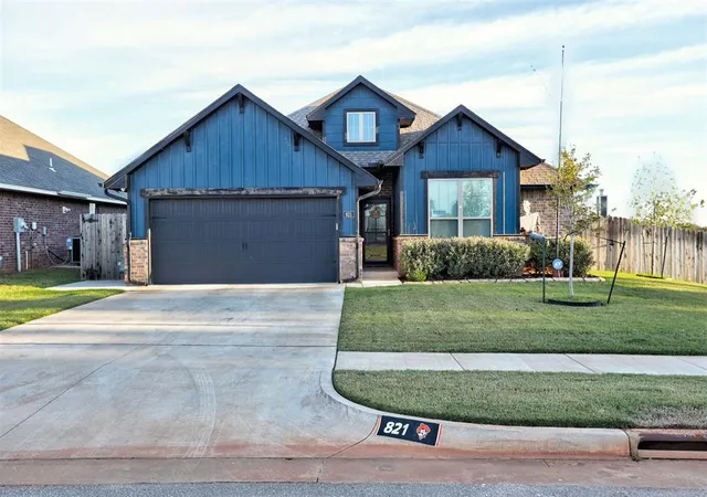 Photo 1 of Single family home for sale at 821 Halley Dr, Oklahoma City, OK 73160 | MLS# 1254211 | Listing updated on 2026-10-30