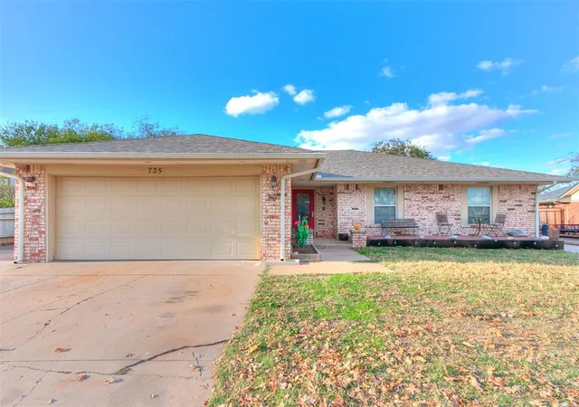 Photo 1 of Single family home for sale at 725 Saint Charles St, Moore, OK 73160 | MLS# 1256033 | Listing updated on 2026-10-29