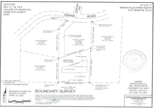Photo 3 of Land for sale at 7335 Demar Rd, Cincinnati, OH 45243 | MLS# 1803853 | Listing updated on 2026-06-29