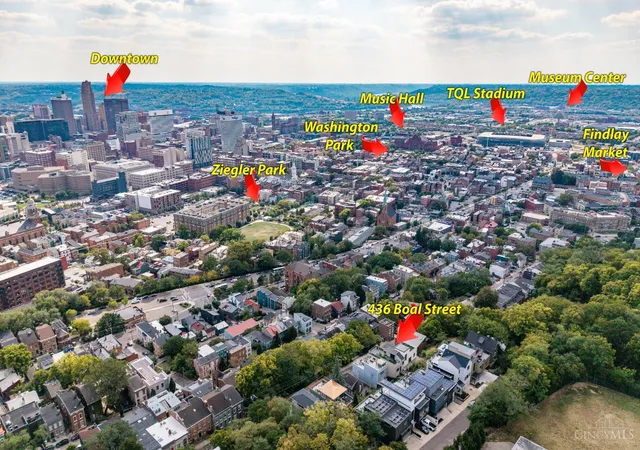 Homes for sale in Cincinnati, OH | 436 Boal St, Cincinnati, OH 45202 | MLS# 1877191