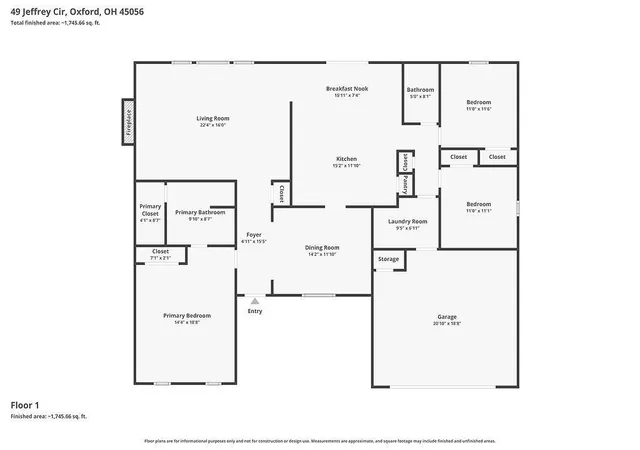 Homes for sale in Oxford, OH | 49 Jeffrey Dr, Oxford, OH 45056 | MLS# 1878782