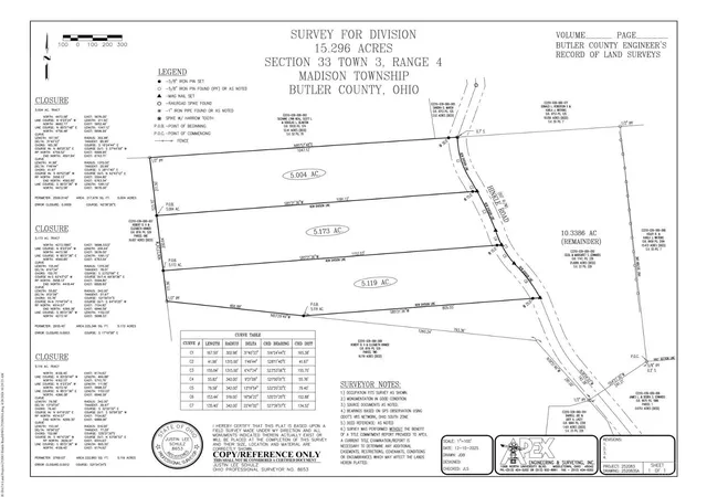 Homes for sale in Madison Twp, OH | Hinkle Rd #Lot 3, Madison Twp, OH 45042 | MLS# 1883386
