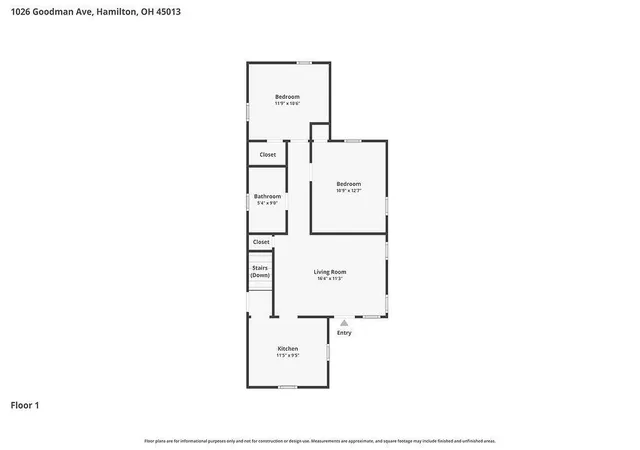 Homes for sale in Hamilton, OH | 1026 Goodman, Hamilton, OH 45013 | MLS# 1883134