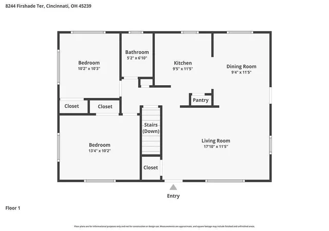 Homes for sale in Colerain Twp, OH | 8244 Firshade Ter, Colerain Twp, OH 45239 | MLS# 1885838