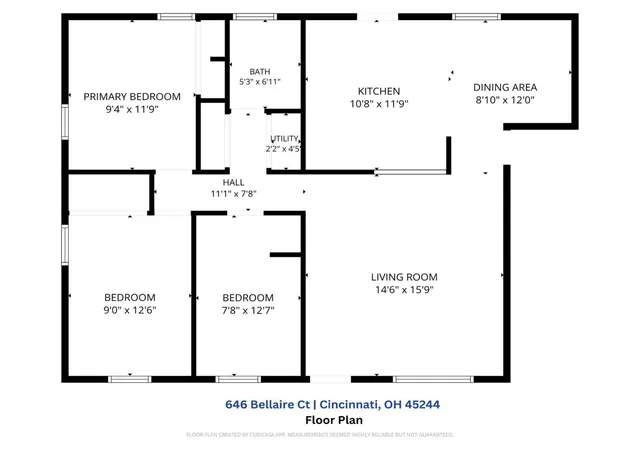 Homes for sale in Union Twp, OH | 646 Bellaire Ct, Union Twp, OH 45244 | MLS# 1885767