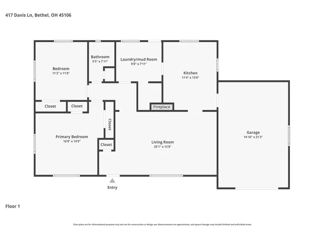 44th image of 417 Davis Ln, Bethel, OH 45106 | MLS# 1887171