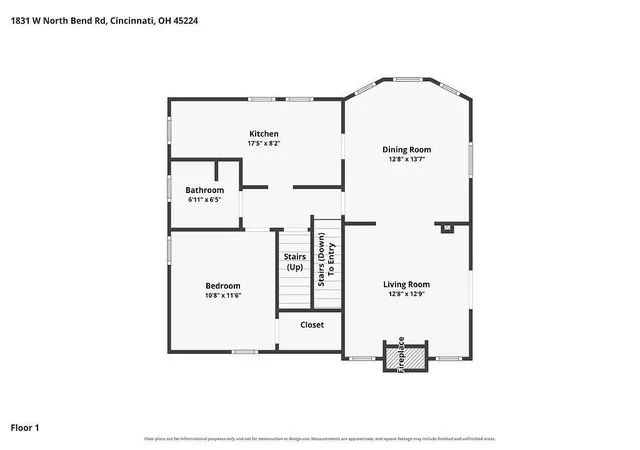 2nd image of 1831 W N Bend Rd, Cincinnati, OH 45224