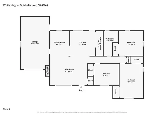 25th image of 905 Kensington St, Middletown, OH 45044 | MLS# 1888870