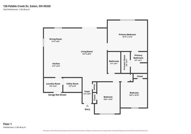 2nd image of 136 Pebble Creek Dr, Eaton, OH 45320