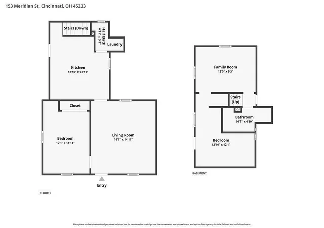 Photo 1 of Single family home for sale at 153 Meridian St, Cincinnati, OH 45233 | MLS# 1890911 | Listing updated on 2026-09-10